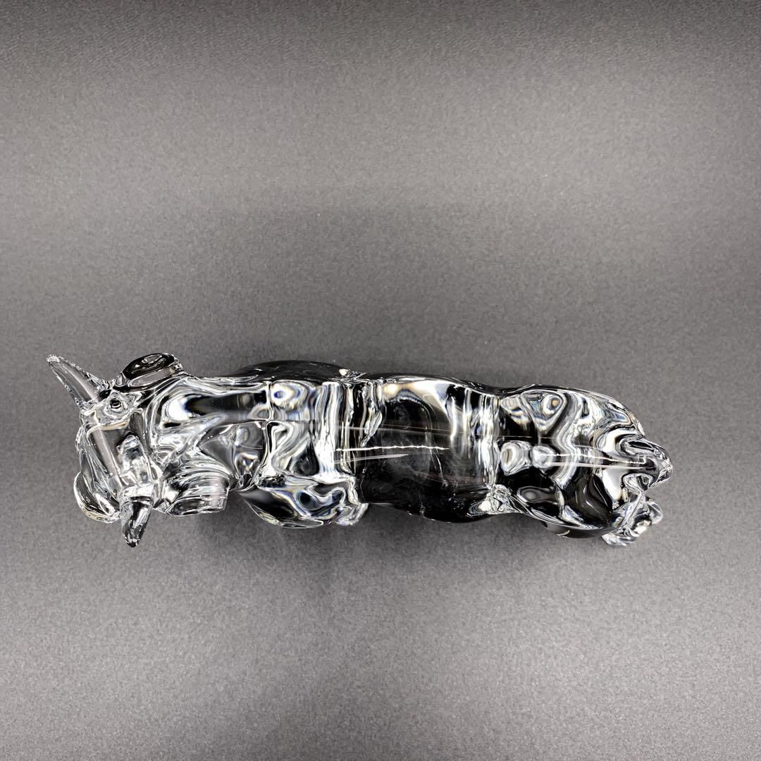 Baccarat バカラ Zodiac ゾディアック 干支 丑 牛 クリスタル フィギュ