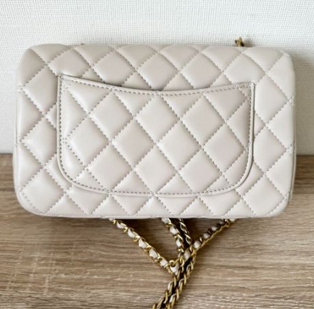 最終値下げ✴︎新品✴︎CHANEL✴︎フラップバッグオフホワイト - メルカリ