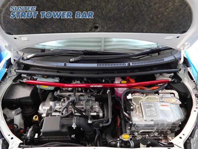 tanabe×SUSTEC NHP10 アクア 2WD_1500 HV_H24|1～R3|7 用ストラットタワーバー NST61