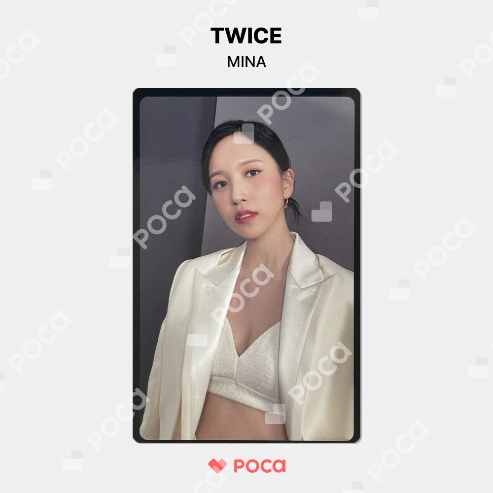TWICE ミナ トレカ READY TO BE PHOTOCARD SET VER. アルバム