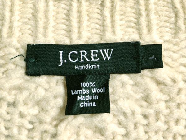 お得なクーポン配布中!】 00s 手編み J CREW フィッシャーマン ハンド 