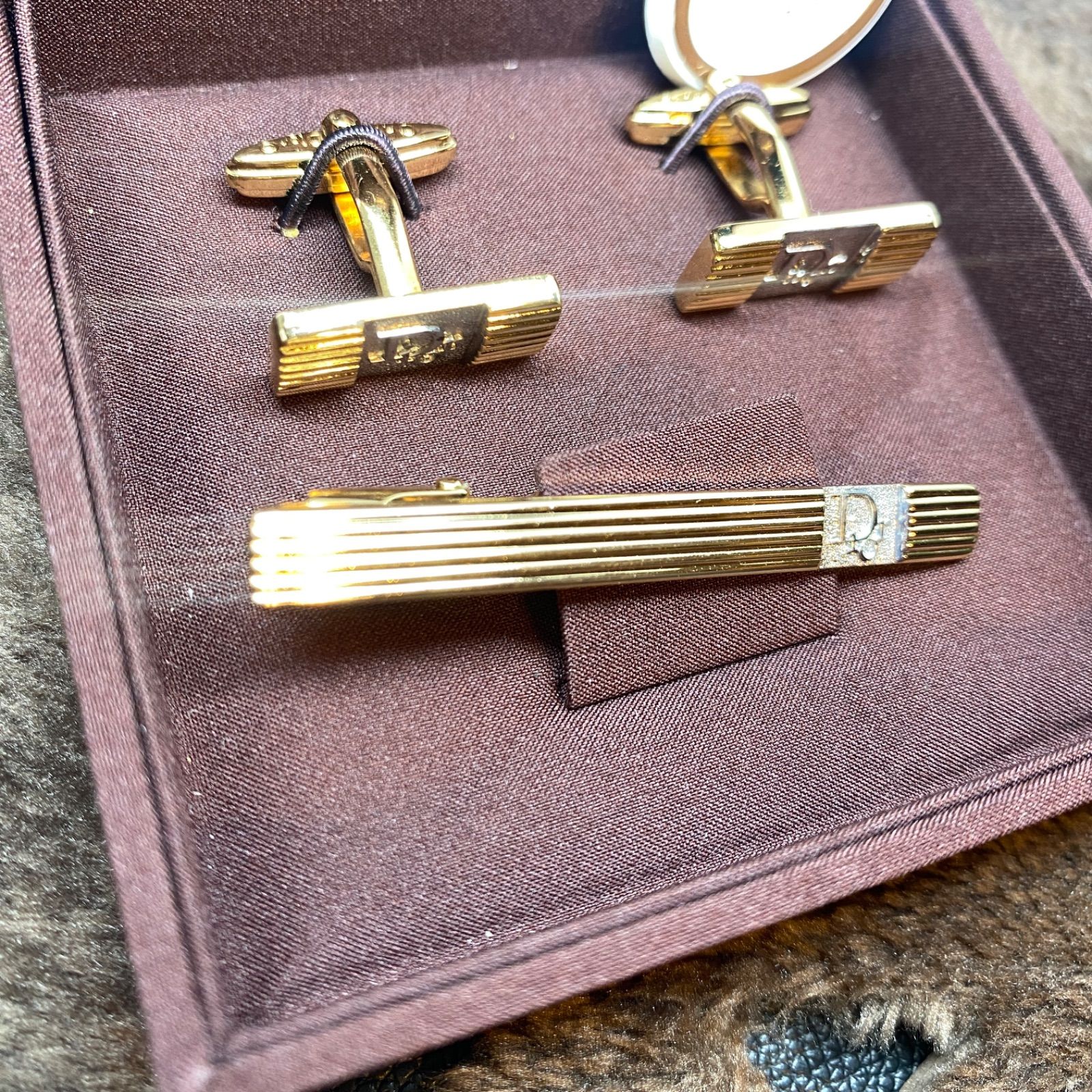 クリスチャンディオール Dior ネクタイピン カフス セット