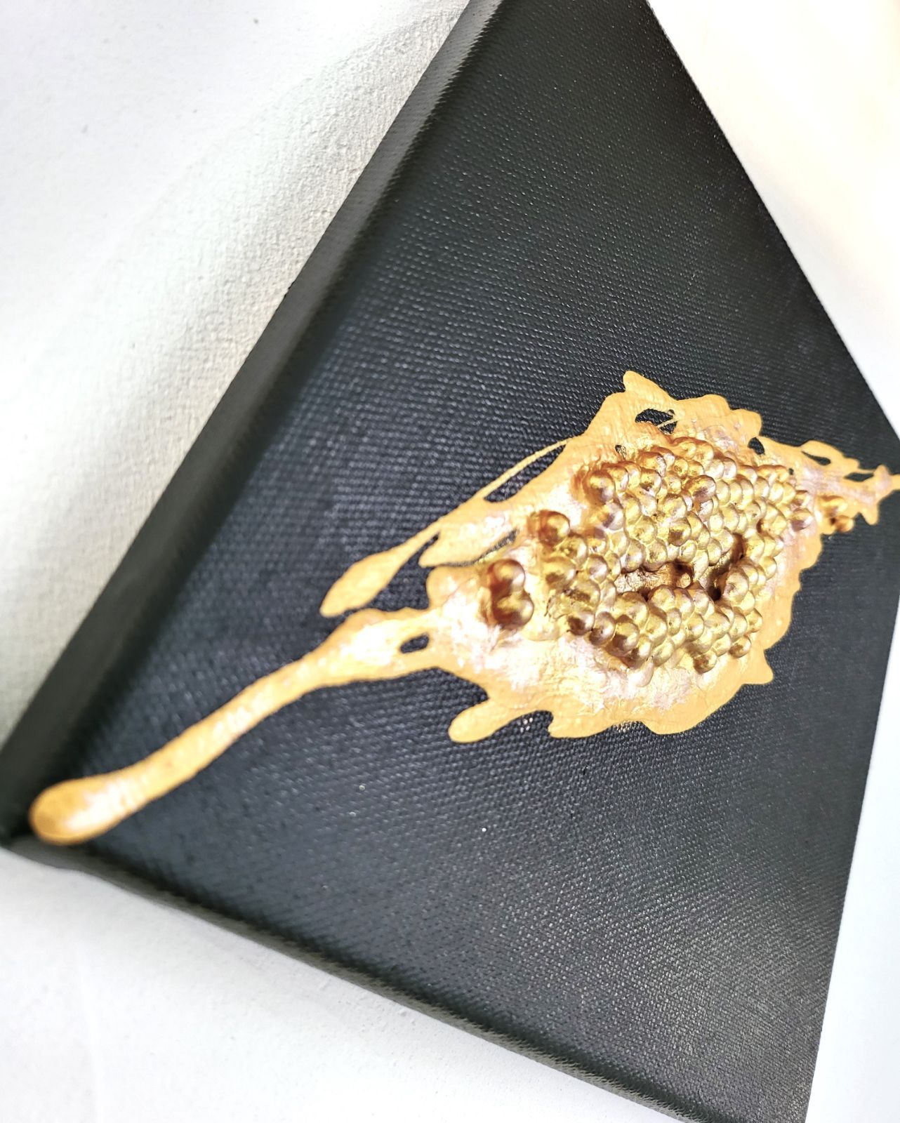 ビッグバンⅠ/ BigBangⅠ - テクスチャーアート キャンバス 18×18㎝ S0