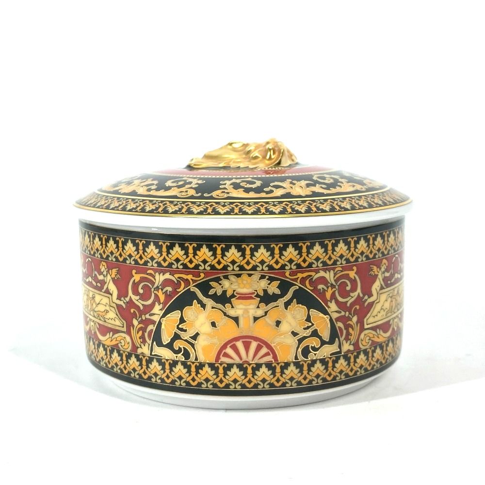 VERSACE ヴェルサーチ 小物入れ メデューサ 陶器 - メルカリ