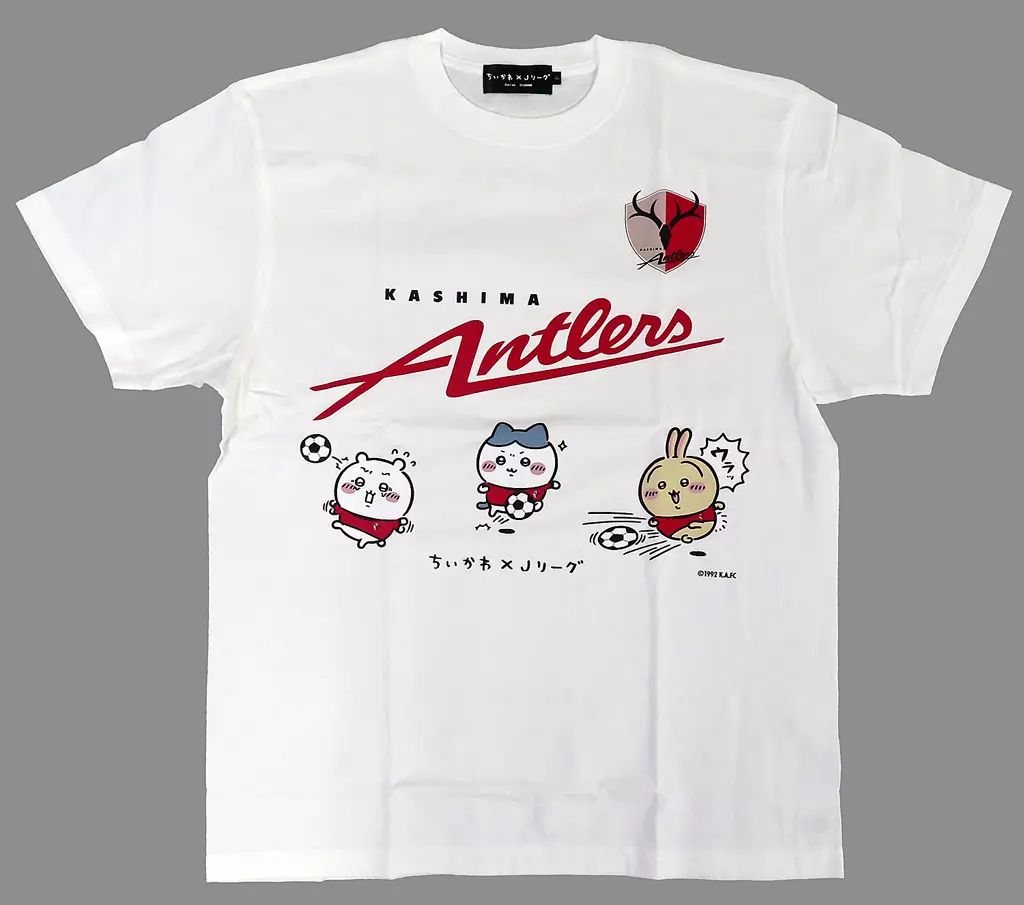 ちいかわ×JリーグTシャツXL ちいかわ ぷちミニマスコット うさぎ