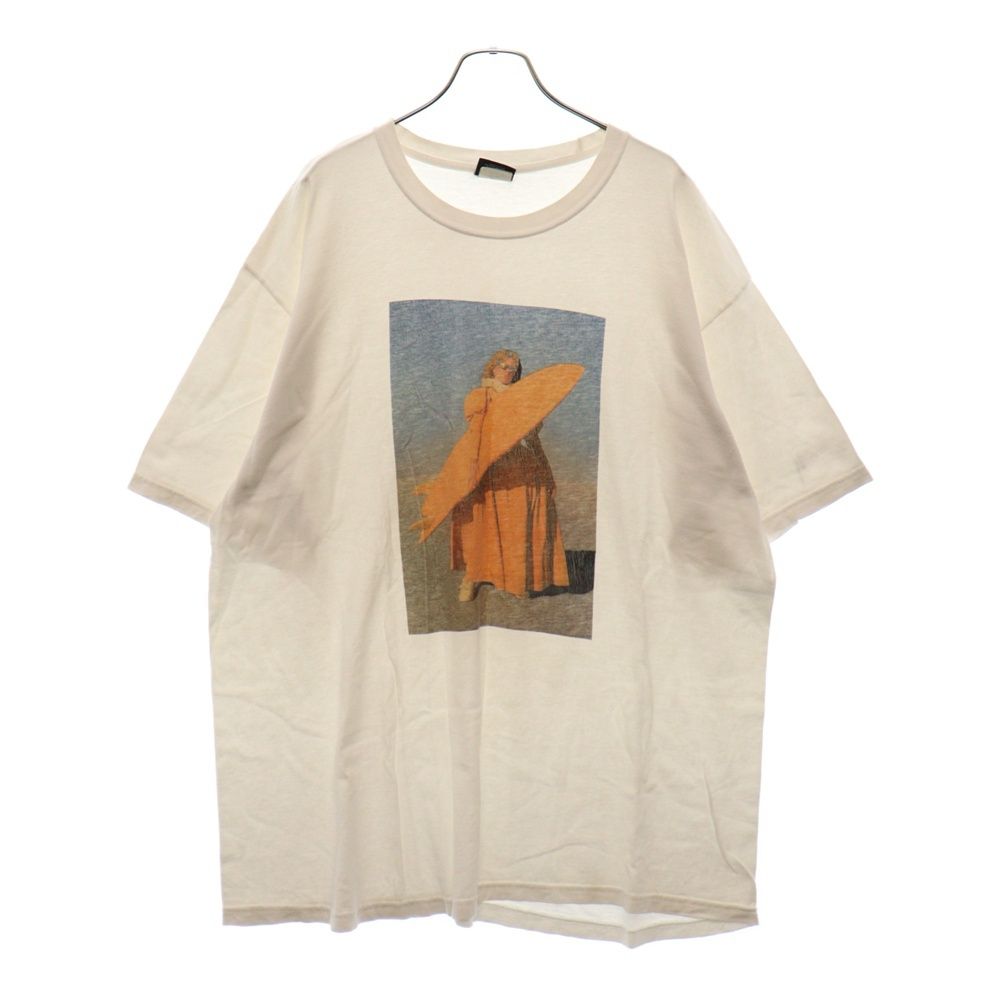 STUSSY (ステューシー) 20SS COLIN DODGSON コリン・ダッジソン フロントプリント 半袖Tシャツカットソー ホワイト