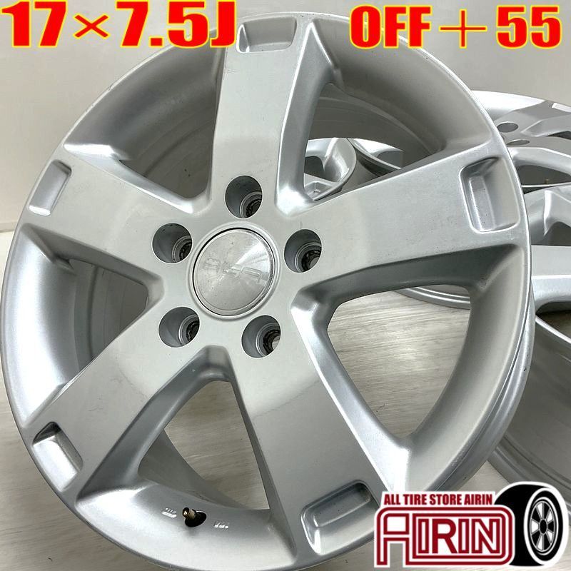 中古 17インチ アルミ AGA 4本セット 不明 アルミホイール 中古アルミ 