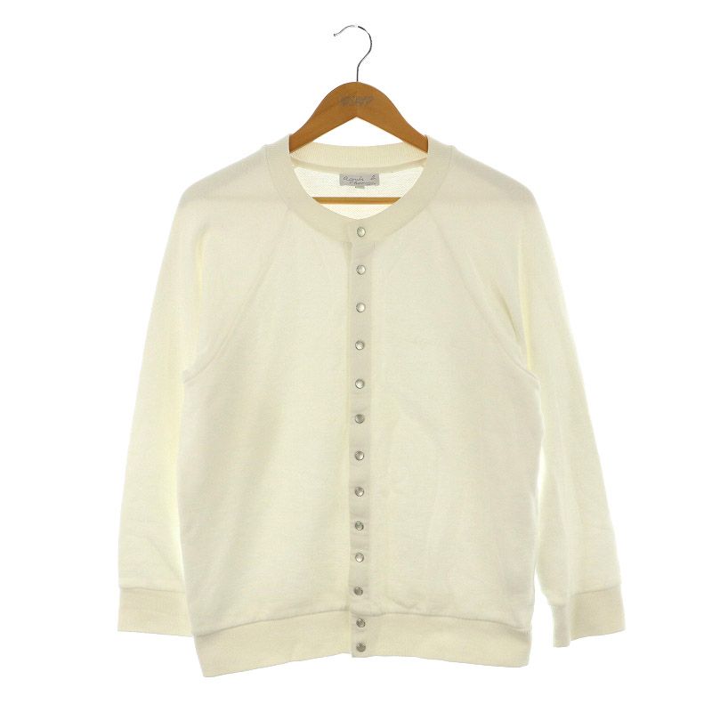 アニエスベーオム Agnes b. homme プレッション カーディガン 
