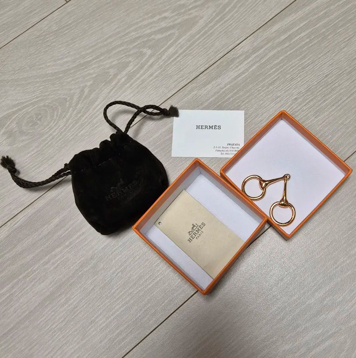  エルメス ミニ ウール ローズゴールド リング その他 アクセサリー