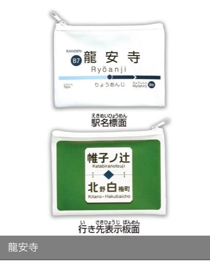 単品販売♯京都限定 嵐電ポーチ ガチャガチャ カプセルトイ 電車