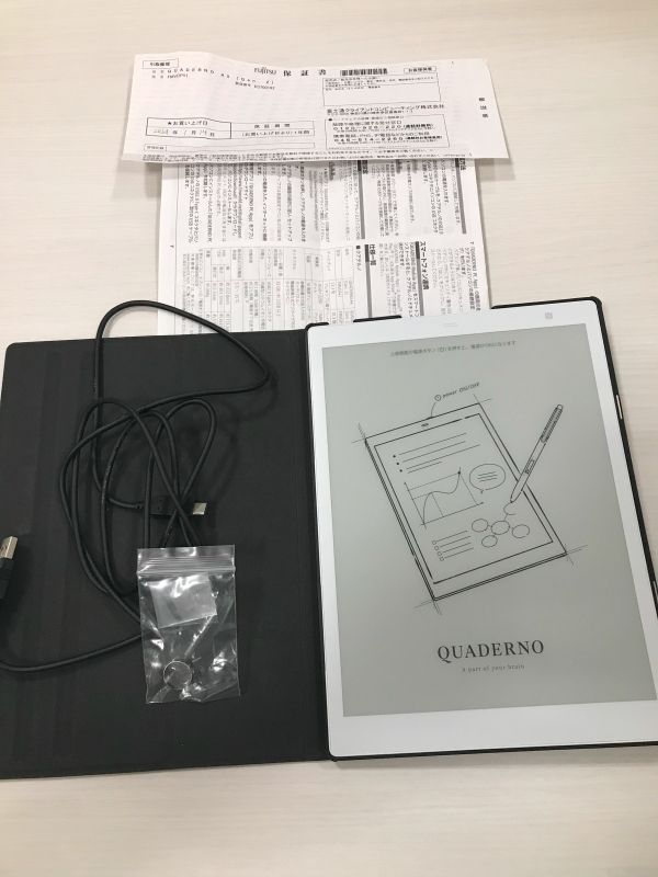 箱説無し中古】QURDERNO クアデルノGen.2 FMVDP51 カバー付 楽天市場