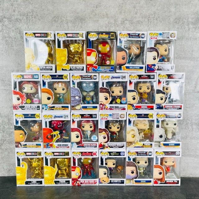♥ ファンコ POP マーベル フィギュア 23体セット アベンジャーズ ジャスティスリーグ エターナルズ等色々 POP|301507