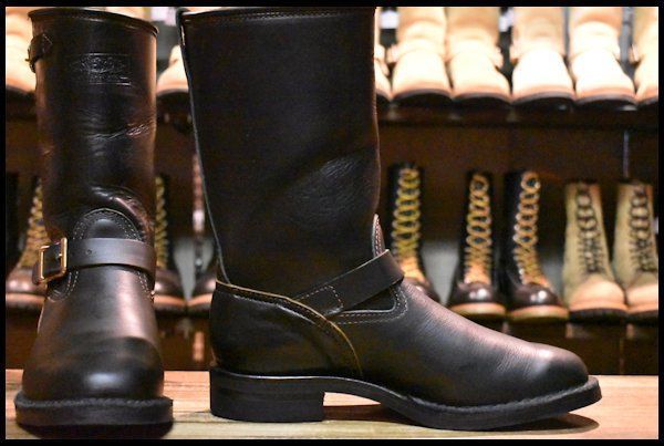 ウエスコ ボス エンジニアブーツ 7D ブラックノーチラス WESCO BOOTS BOSS Black Tie Custom for Womens ウエスコ
