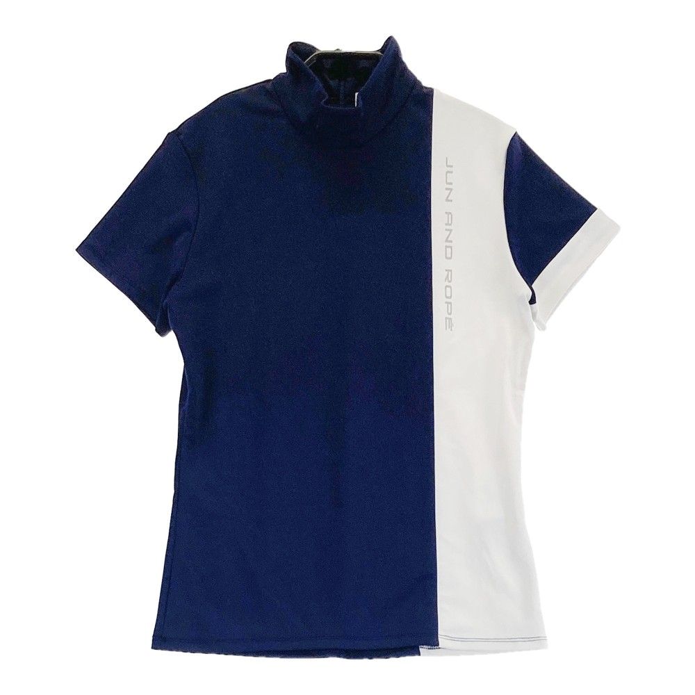 JUN AND ROPE ハイネックショートスリーブシャツ JUN AND ROPE ハイネックショートスリーブシャツ ジュンアンドロペ JUN