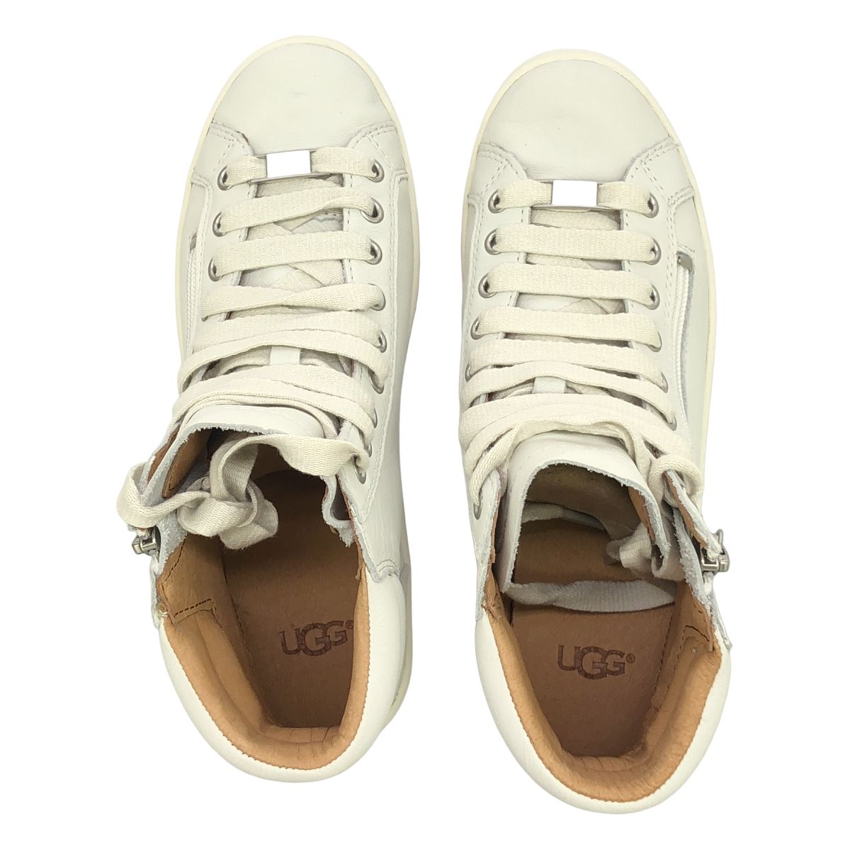 美品】 UGG / アグ | Olive オリーブ レザー ハイカット
