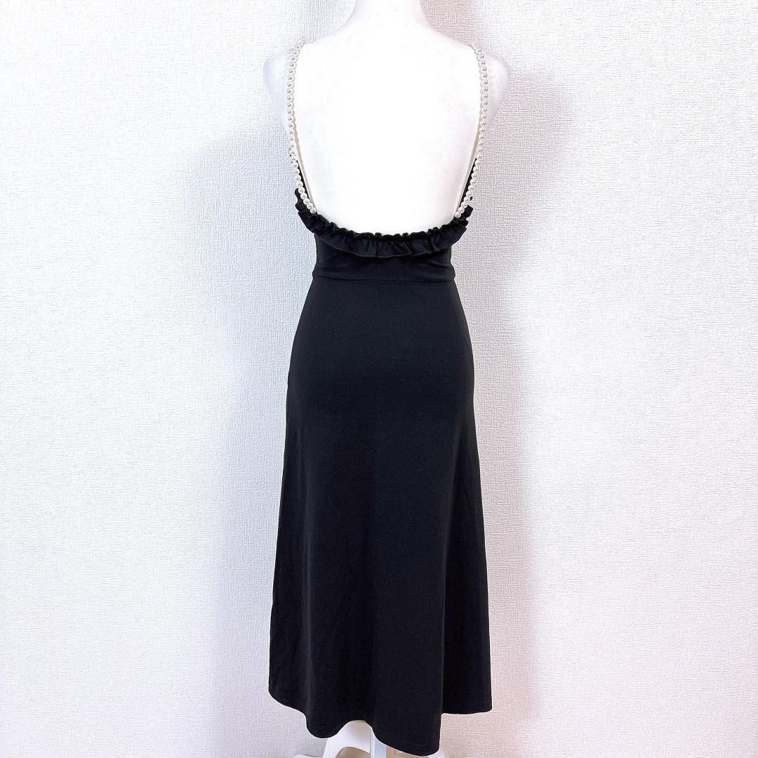 Bite my peach パールキャミソールワンピースドレスワンピ 0 NICORILABO_COM