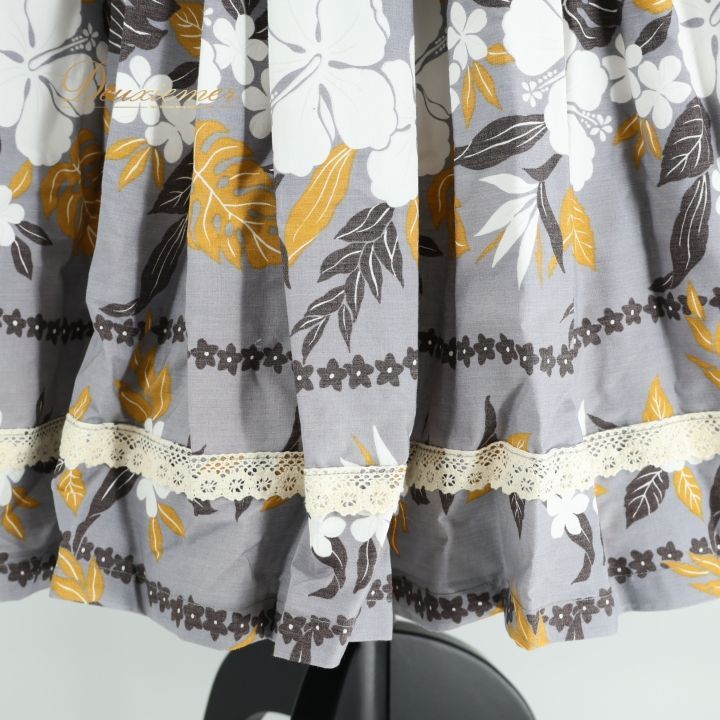 美品 パウスカート3枚セット 練習用 フラダンス フリーサイズ B1320 美