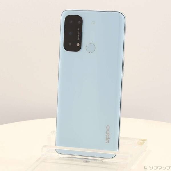 中古品〕 OPPO Reno5 A 128GB アイスブルー CPH2199 SIMフリー【368