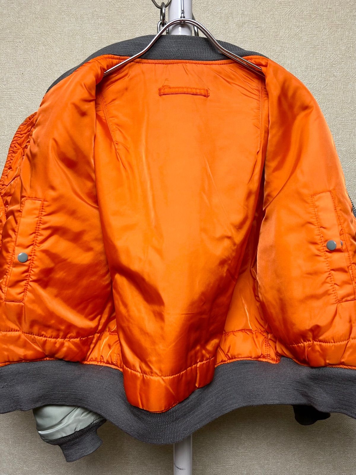 U.S.A.製期ALPHA社IDEALジッパーMA-1ヴィンテージ年代極上美品M - メルカリ