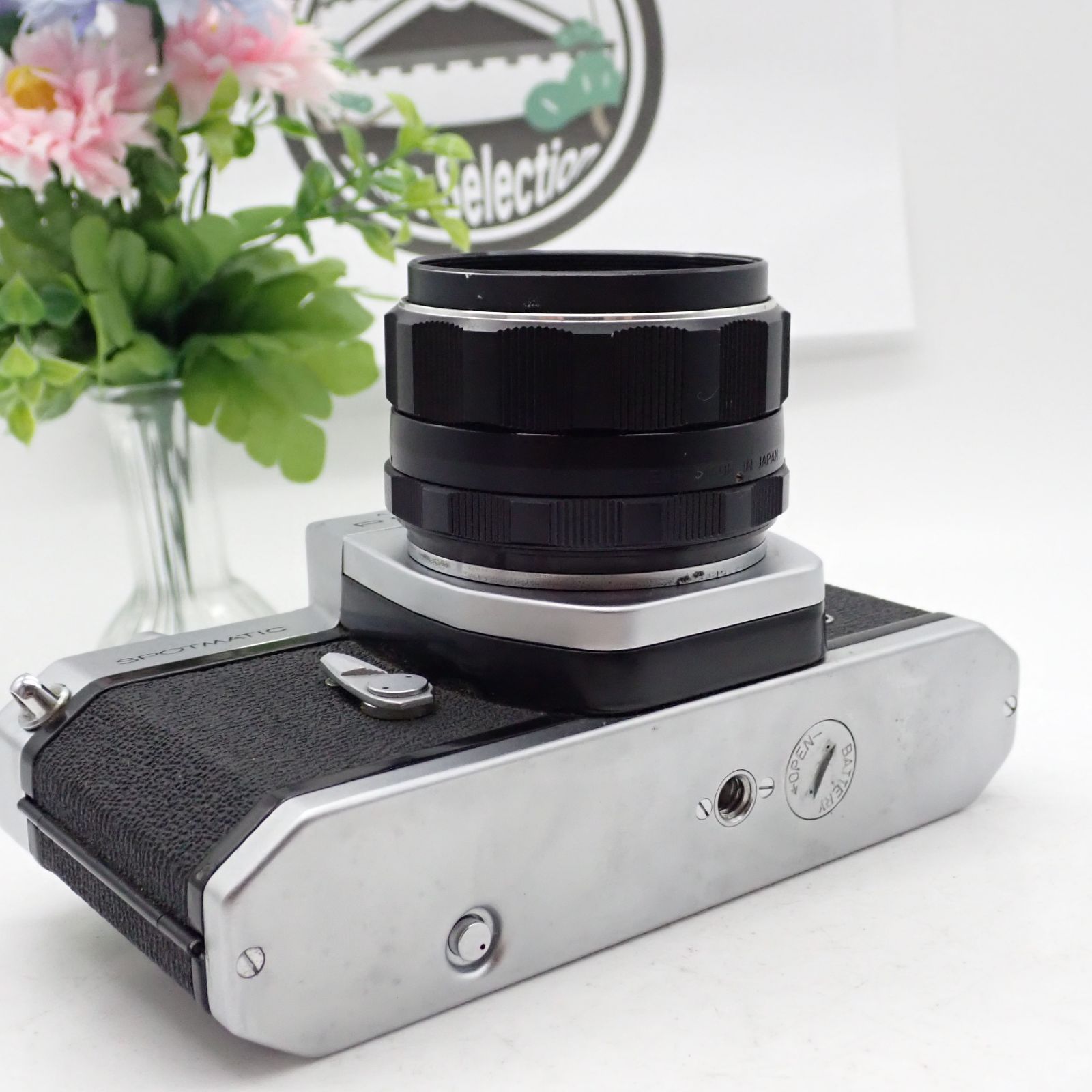 カメラ 美品 ASAHI PENTAX SPOTMATIC SP 一眼レフフィルムカメラ