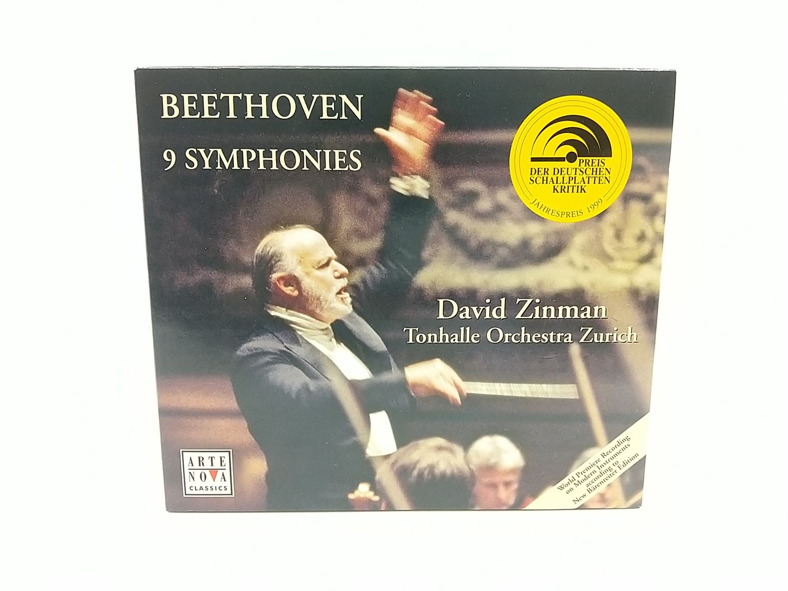 BEETHOVEN:9 SYMPHONIES David Zinman Tonhalle Orchestra