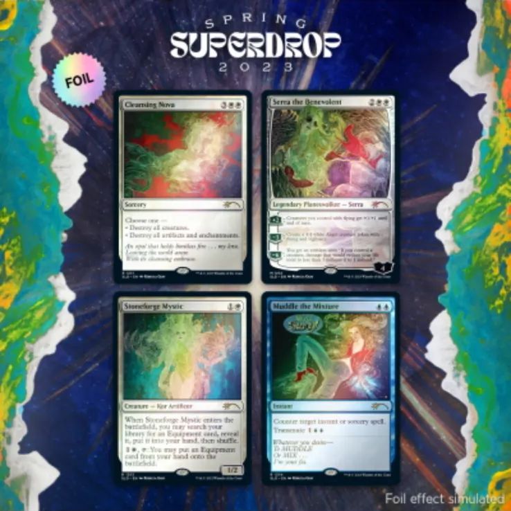 新品未開封 4セット マジック：ザ・ギャザリング Secret Lair Spring 