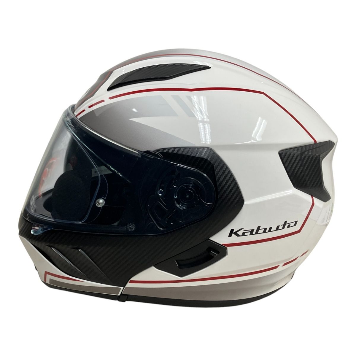 OGK KABUTO オージーケーカブト RYUKI BEAM ホワイト レッド