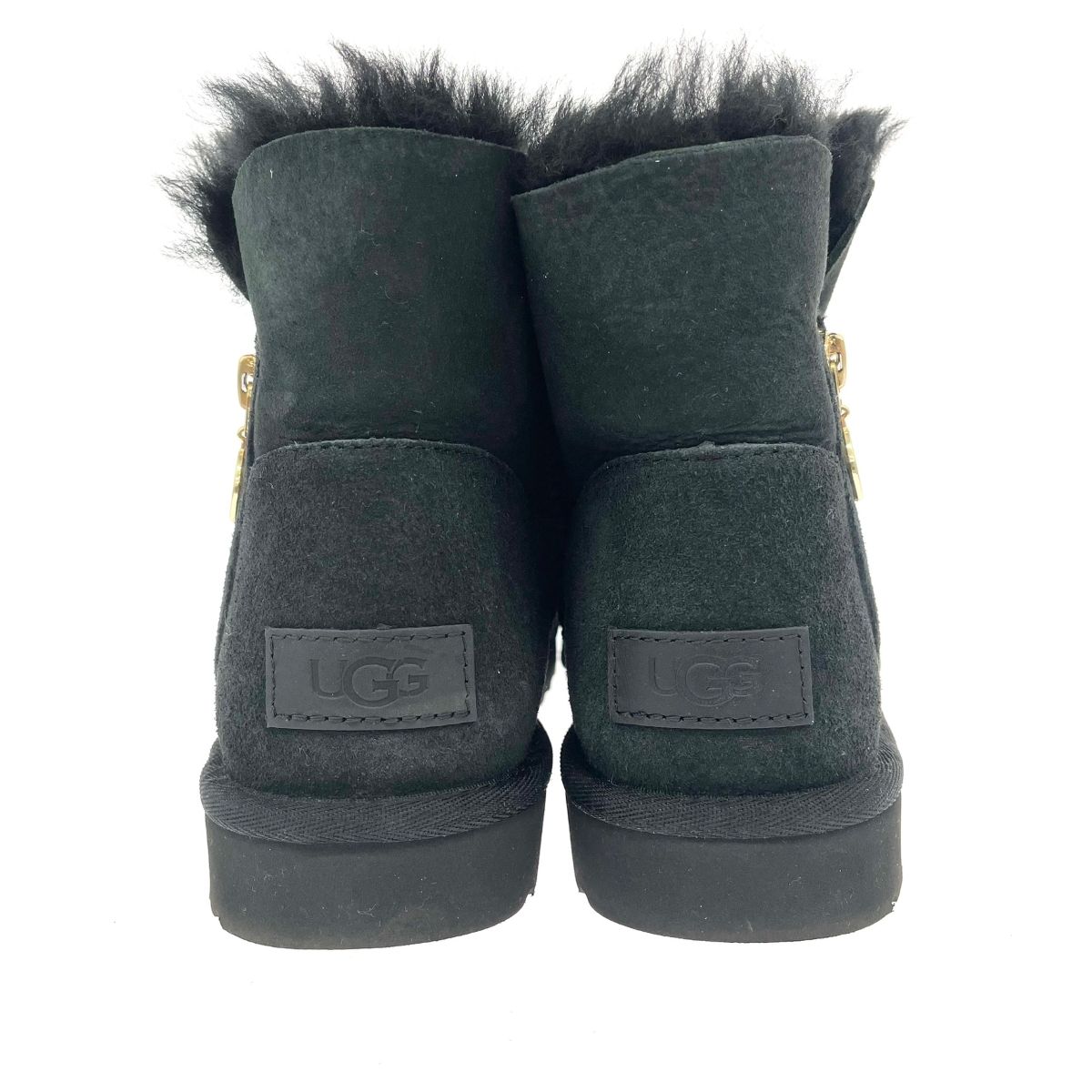 美品 UGG アグ 表記サイズ:23 ムートン ショート ブーツ 1112481 