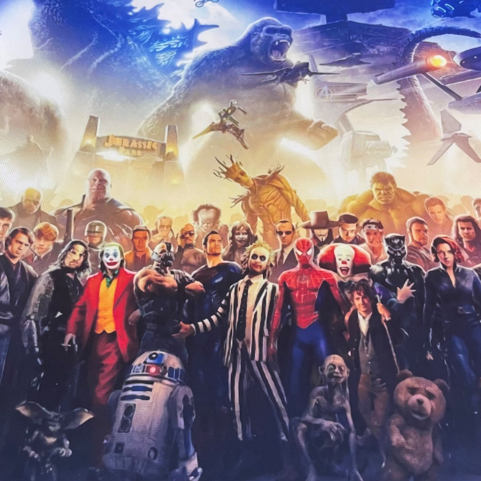 033 30x90 アベンジャーズ スターウォーズ 映画 ポスター ゴジラ