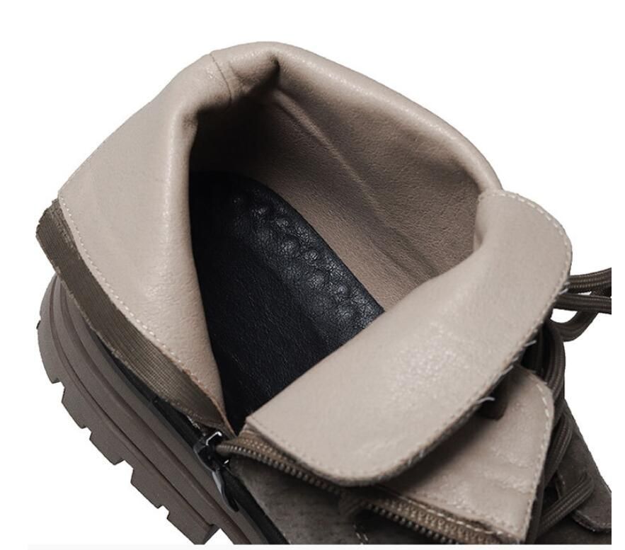 マウンテンブーツ メンズ ワークブーツ ショートブーツ 革靴 ブーツ カジュアルブーツ 靴 防寒 防滑 春夏秋冬 カジュアル シンプル お洒落 シューズ 厚底 zyida24 WWW_MORNINGWALKER_COM