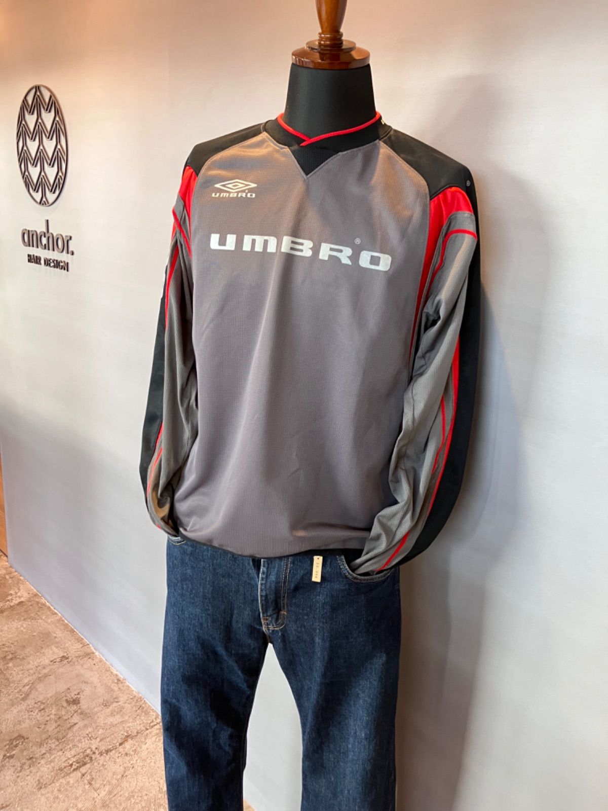 90s 00s umbro ゲームシャツ　プルオーバー　トレーニングシャツ 90s 00s umbro ゲームシャツ プルオーバー トレーニングシャツ