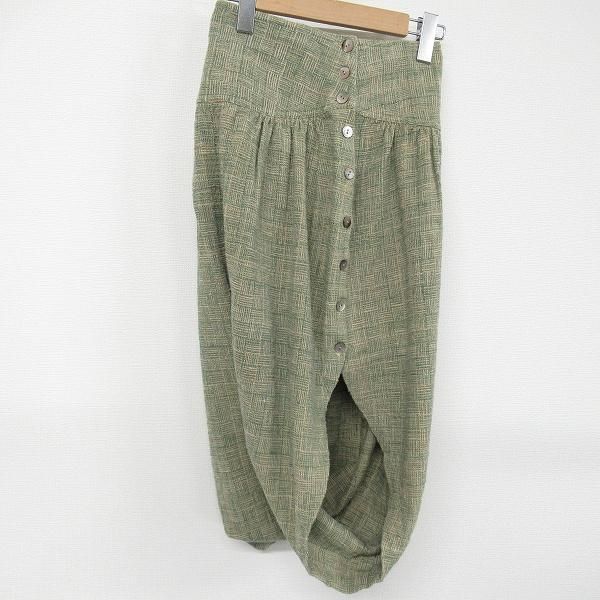 うさと　サルエルパンツ usaato うさとの服 ムササビ 大麻 ヘンプ サルエルパンツ