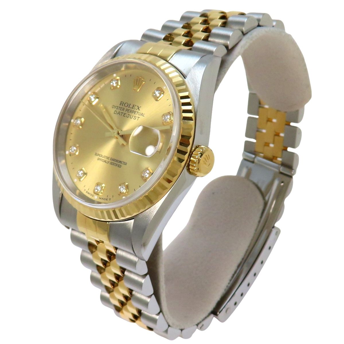 エルメス クリッパー CL4.210 SS クオーツ 腕時計 ホワイト レディース  