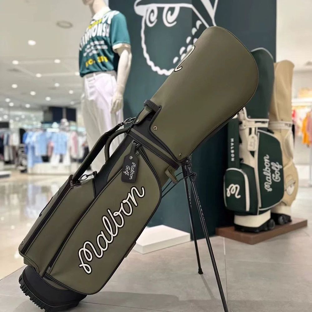 MALBON GOLF キャディバッグ ゴルフバッグ - メルカリ