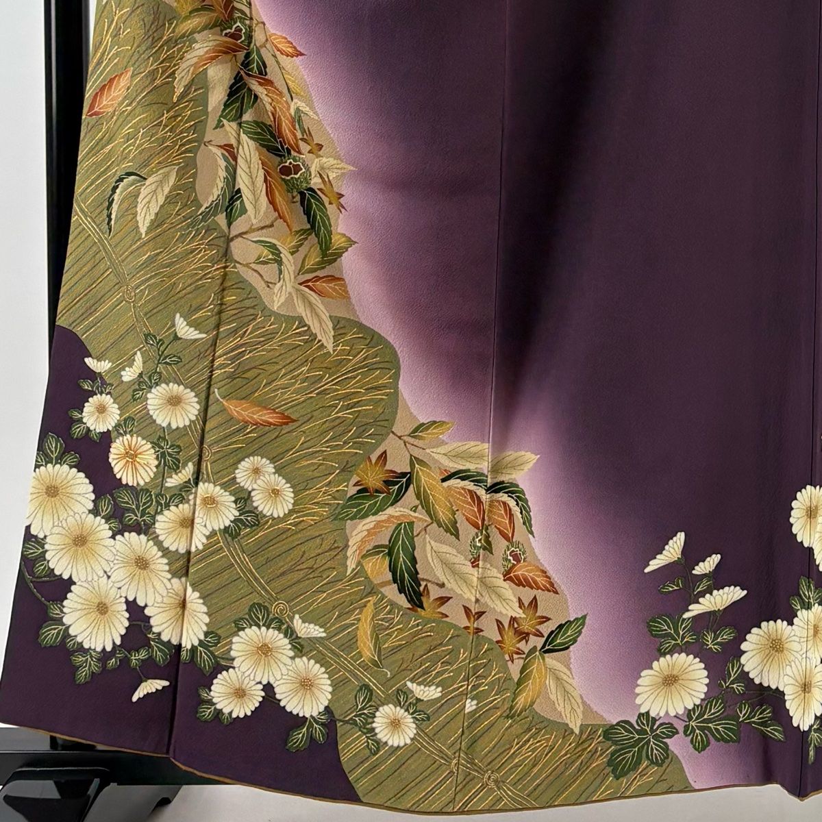 希少　正絹　二尺袖　袴用　振り袖　フルセット　別誂長襦袢付　花井幸子　267 希少正絹二尺袖袴用振り袖フルセット別誂長襦袢付花井幸子267