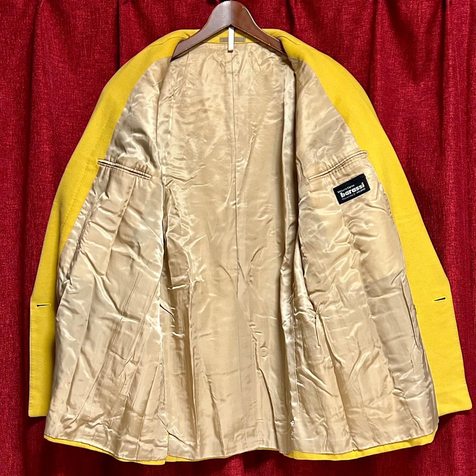 美品 Vittorio Carini barassi テーラードジャケット ブレザー 