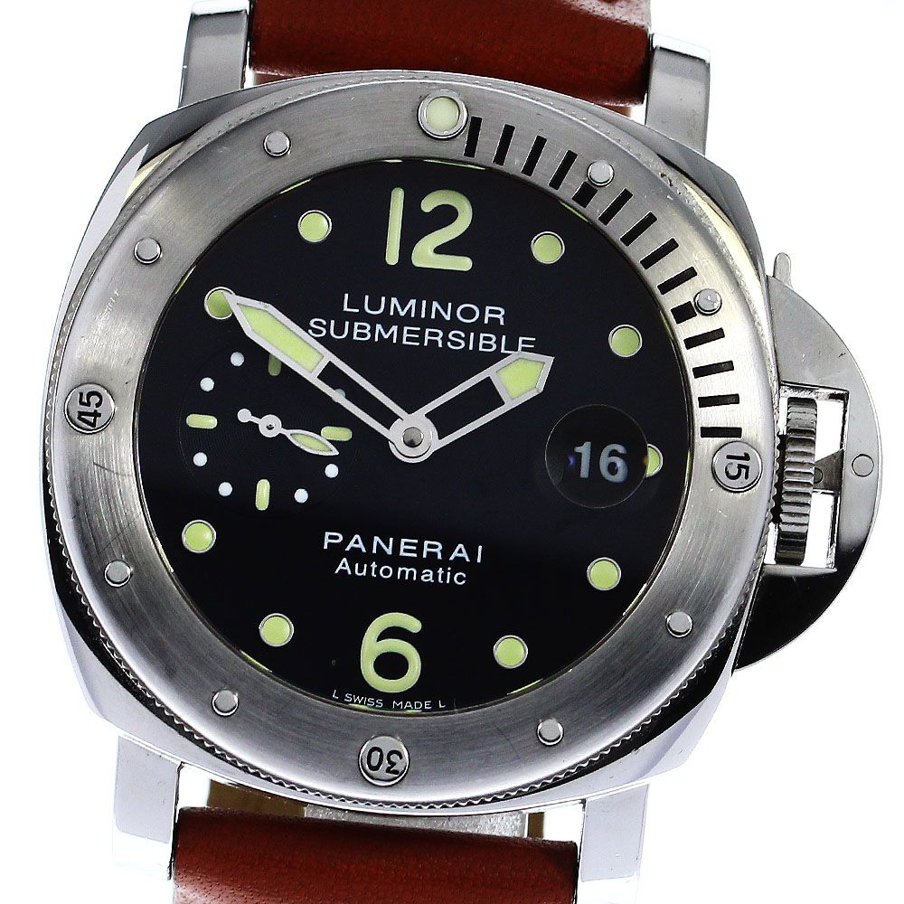 パネライ PANERAI PAM00024 ルミノール サブマーシブル スモールセコンド 自動巻き メンズ箱・保証書付き_648598 - メルカリ