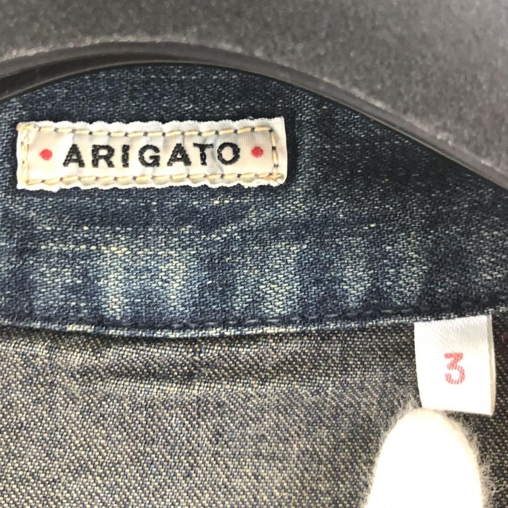 中古】BLUE BLUE デニムカバーオール サイズ3 インディゴ ブルーブルー[17]