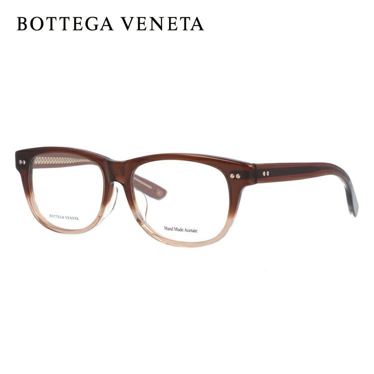 ボッテガヴェネタ メガネフレーム ウェリントン型 おしゃれ老眼鏡 リーディンググラス アジアンフィット BOTTEGA VENETA BV6006J MS5 52サイズ ユニセックス メンズ レディース