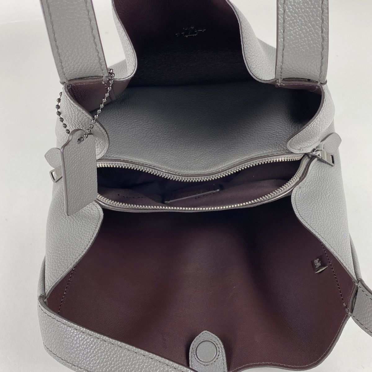 美品　COACH コーチ ハドリー ホーボー 79965　 レザー ブラック COACH（コーチ） 美品 H1980-79965 ハドリー ホーボー ショルダー