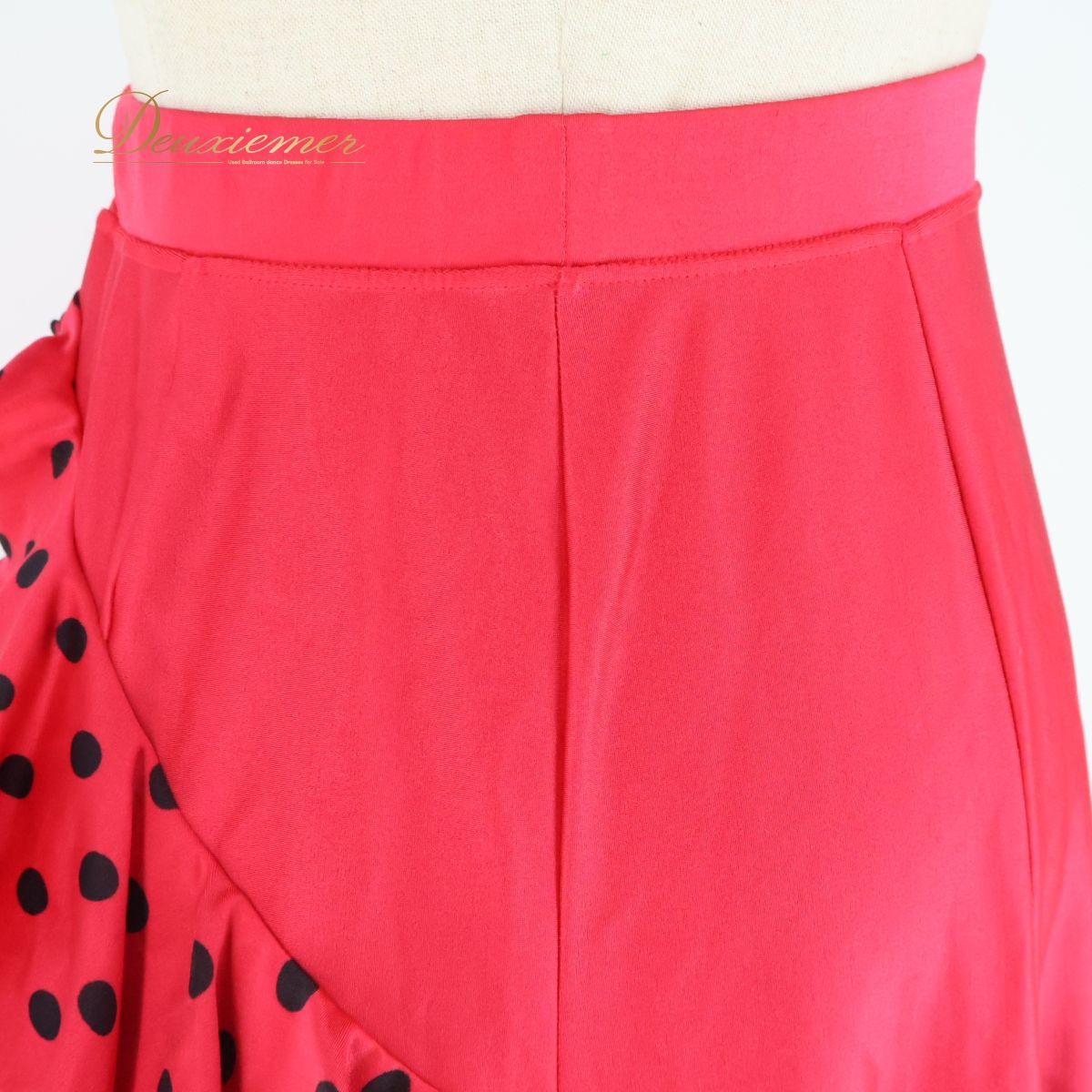 社交ダンス 衣装 チャコット スカート フラメンコ ファルダ ドット 社交ダンス 衣装 チャコット スカート フラメンコ ファルダ ドット