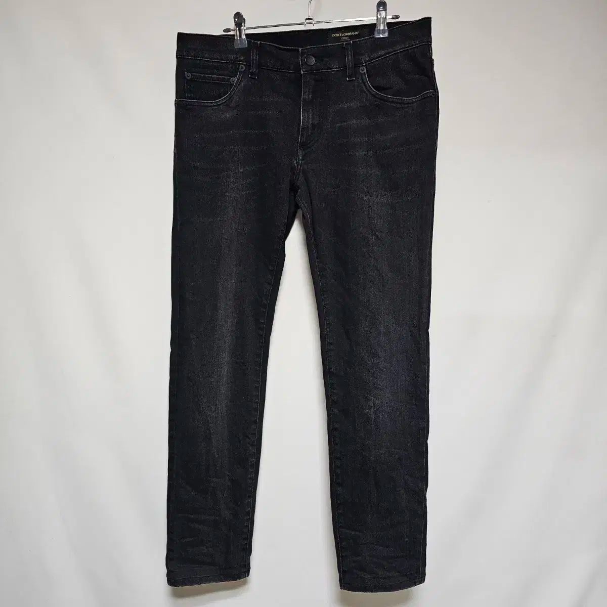 Camphor wood ワイドバギーオーバーダイ汚れ加工デニム M バギーデニム