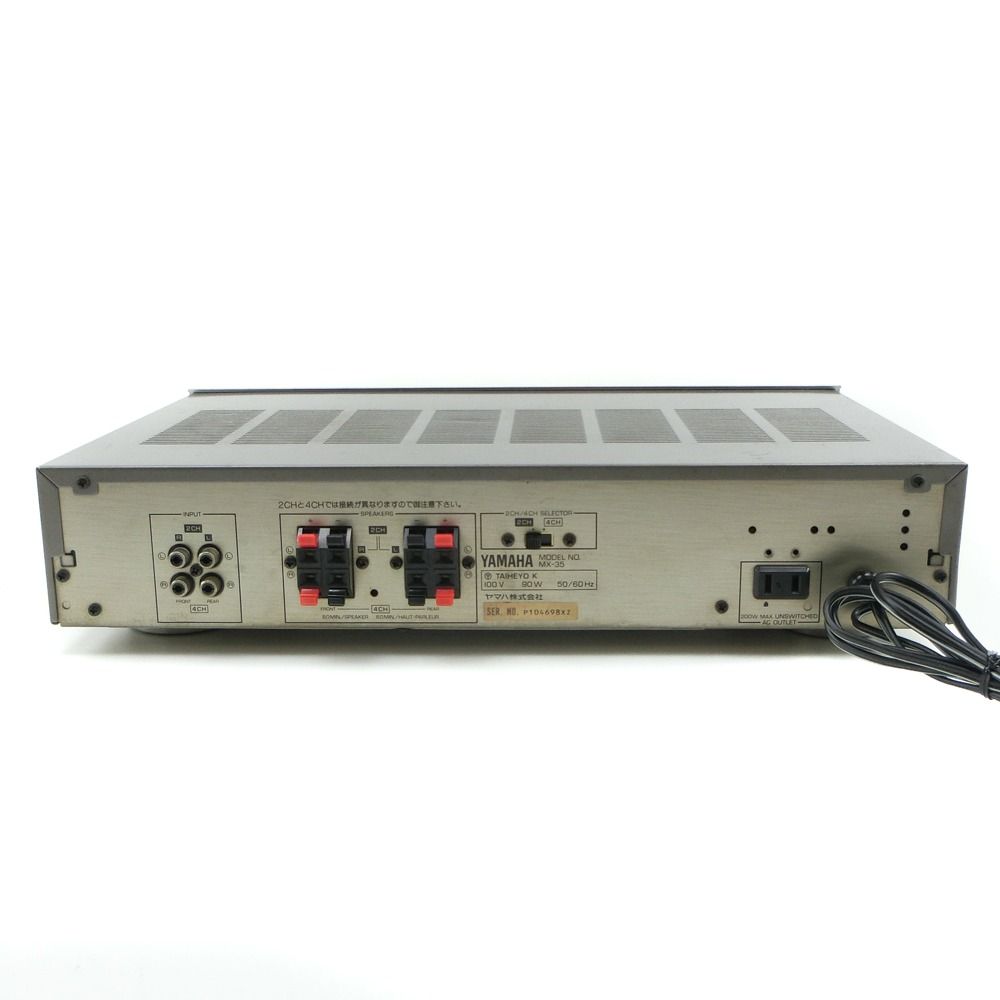 YAMAHA MX-35 2ch 4ch パワーアンプ　ヤマハ YAMAHA MX-35 2ch 4ch パワーアンプ ヤマハ（Amazon.co.jp