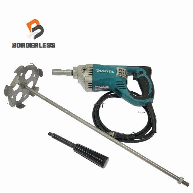 品 makita マキタ 100V カクハン機 UT1305 シャフト＋パドル付コード式 かくはん機 撹拌機 攪拌機 ミキサー