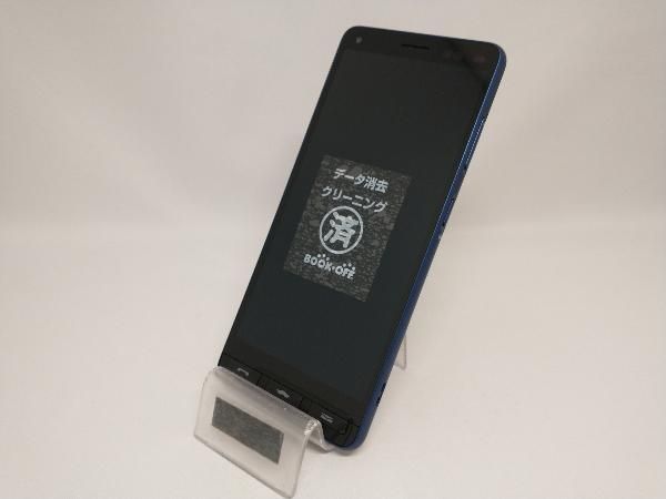 SIMフリー かんたんスマホ2 A001KC 32GB ネイビー 電池良好 かんたん