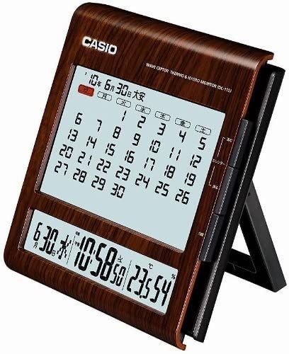 メーカーアウトレット品/ちょい希少】CASIO 置時計 掛け時計 電波時計