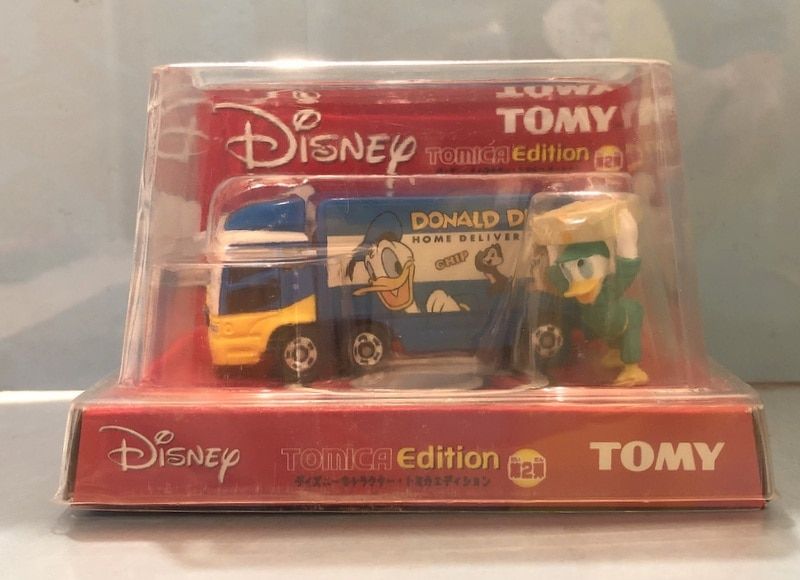 トミー ディズニーキャラクター トミカエディション 三菱 ふそう スーパーグレートトラック 運送屋 ドナルド 第2弾