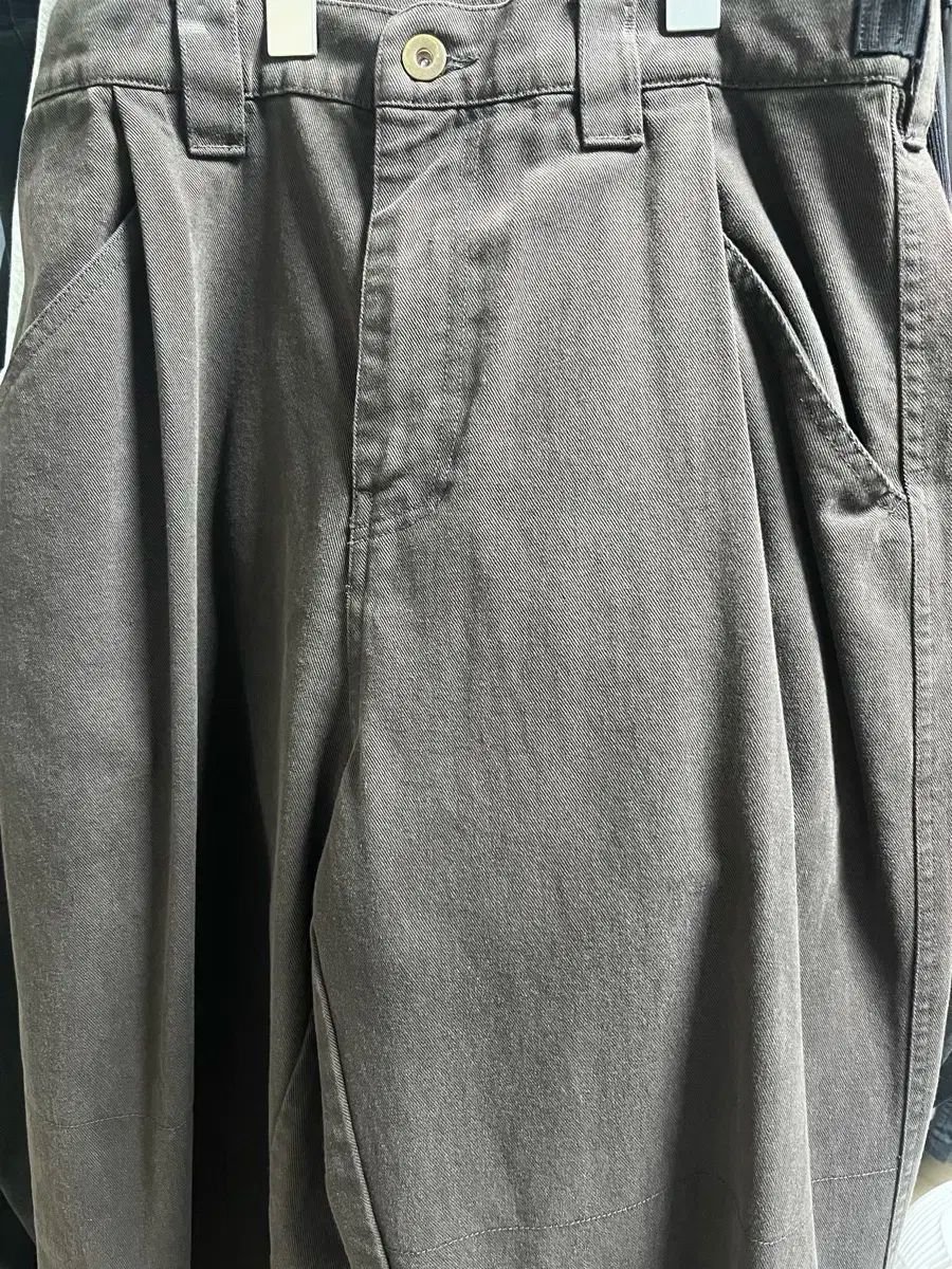 2 POLYTERU サイド フラップ コシマパンツ 茶色