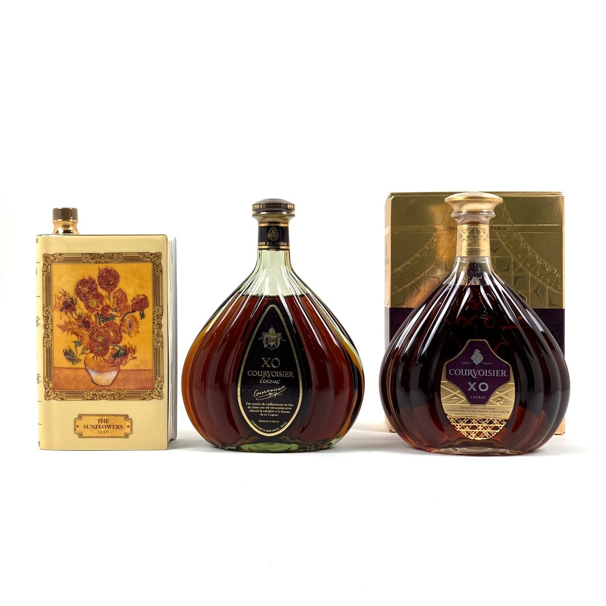 3本 カミュ クルボアジェ コニャック 700ml ブランデー セット 【古酒