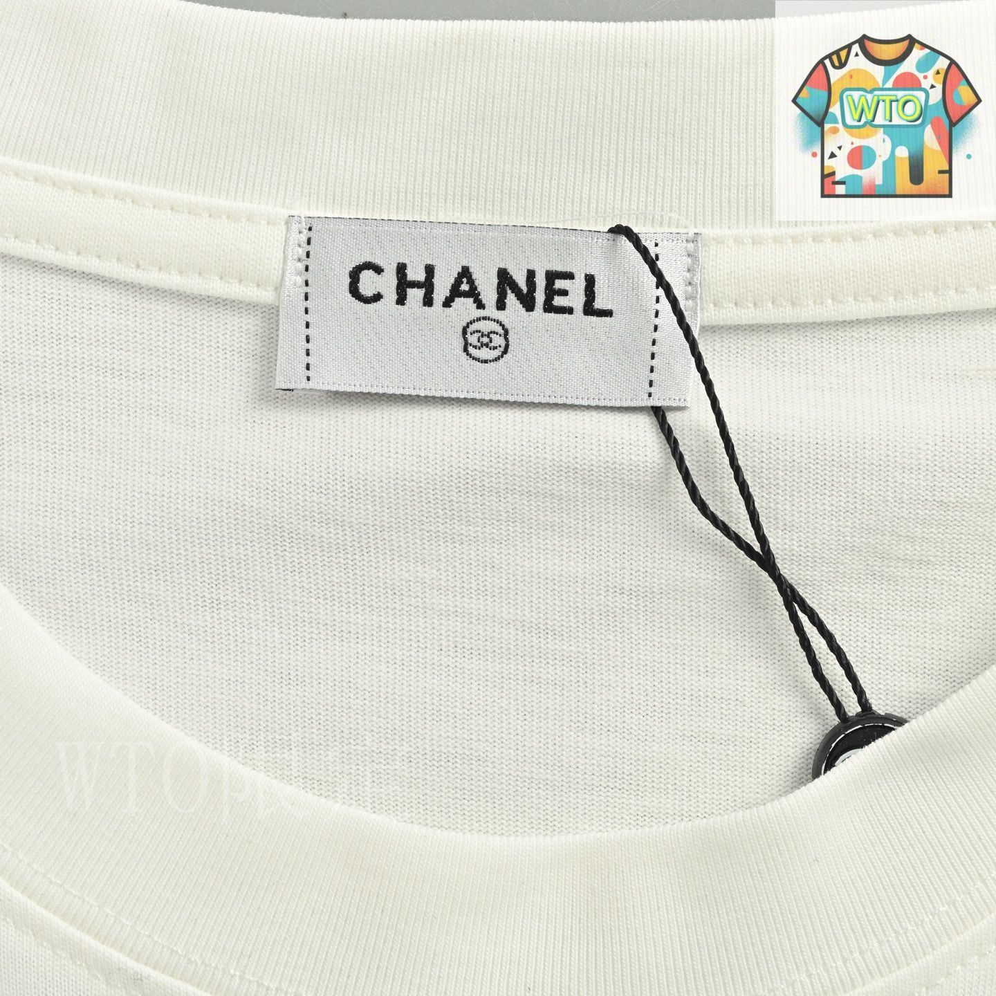 今日特価】Chanel 25ss 胸ダブル C 刺繍 T シャツ-3 - メルカリ
